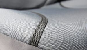 Full Canvas Grey Second Row Seat Covers (Ready Made)