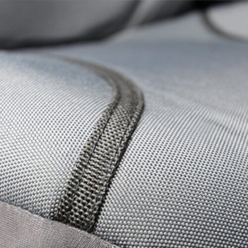 Canvas Grey Full Canvas Grey Front Seat Covers (Ready Made)