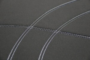 Full Canvas Grey Front Seat Covers (Ready Made)