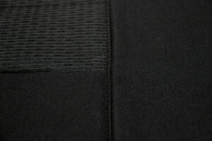 Neoprene Black/Silver Second Row Seat Covers (Ready Made)
