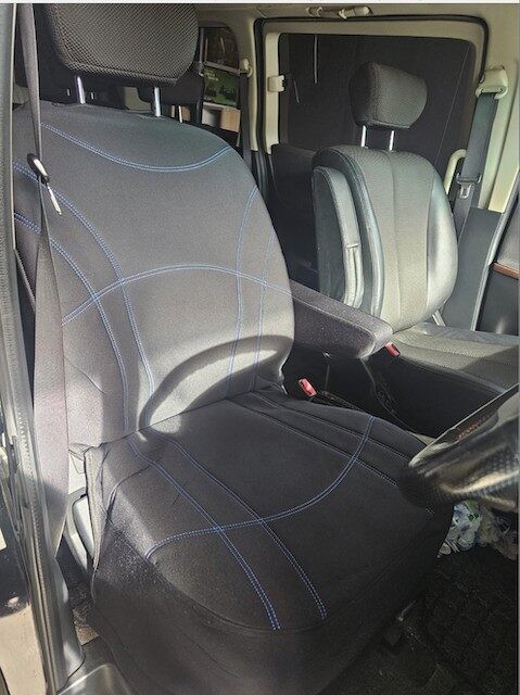 LDV Deliver 9 seat covers Seat covers fitted to a LDV Deliver 9