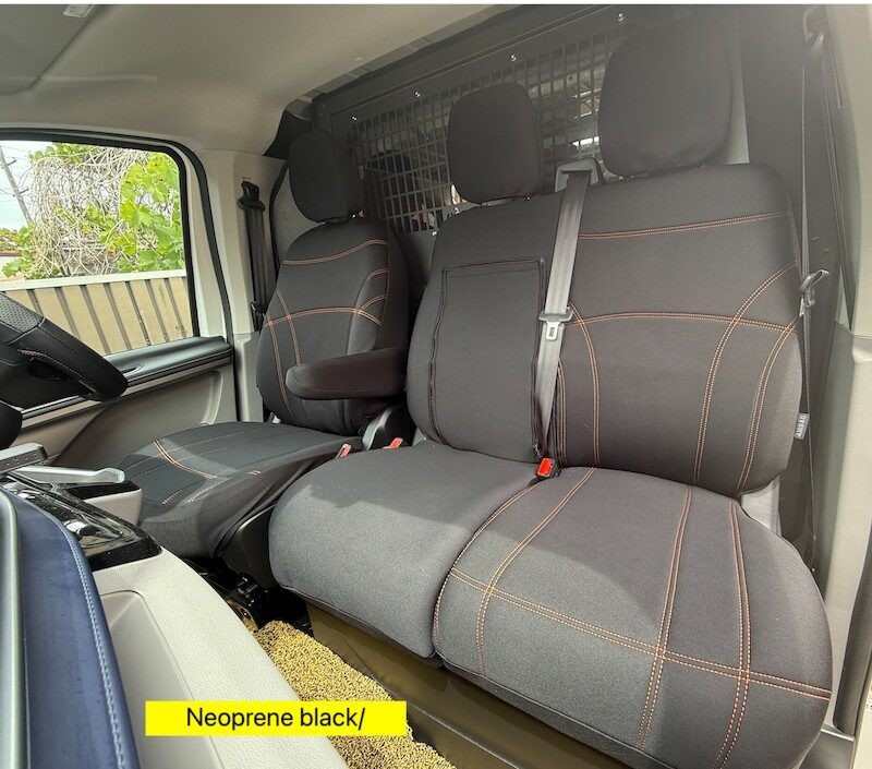 LDV Edeliver 7 Neoprene seat covers Neoprene seat covers fitted to a LDV Edeliver 7