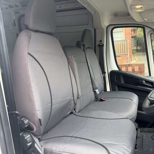 Peugeot Expert Poly Canvas seat covers Poly Canvas seat covers fitted to a Peugeot Expert