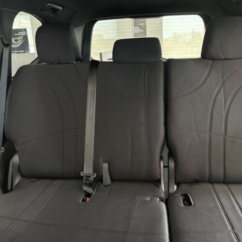 Toyota Landcruiser SUV Neoprene seat covers Neoprene seat covers fitted to a Toyota Landcruiser SUV