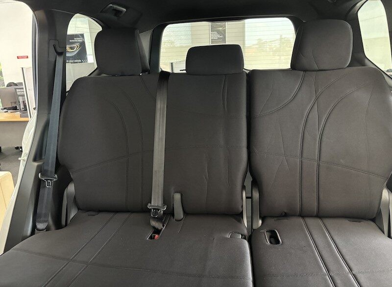 Toyota Landcruiser SUV Neoprene seat covers Neoprene seat covers fitted to a Toyota Landcruiser SUV