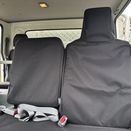 Hino 300 Poly Canvas seat covers Poly Canvas seat covers fitted to a Hino 300