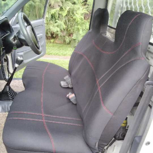 Holden Rodeo seat covers Seat covers fitted to a Holden Rodeo