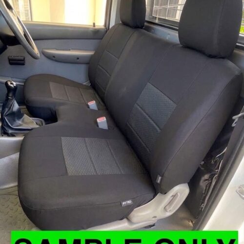 Ford Ranger seat covers Seat covers fitted to a Ford Ranger
