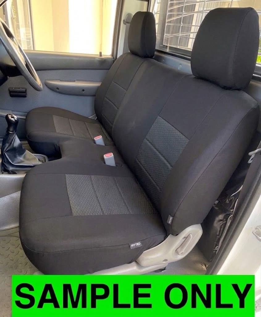 Ford Ranger seat covers Seat covers fitted to a Ford Ranger