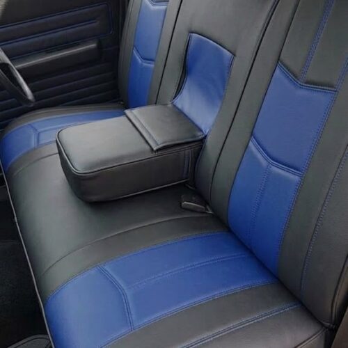 Leather Look seat covers fitted to a Holden Kingswood