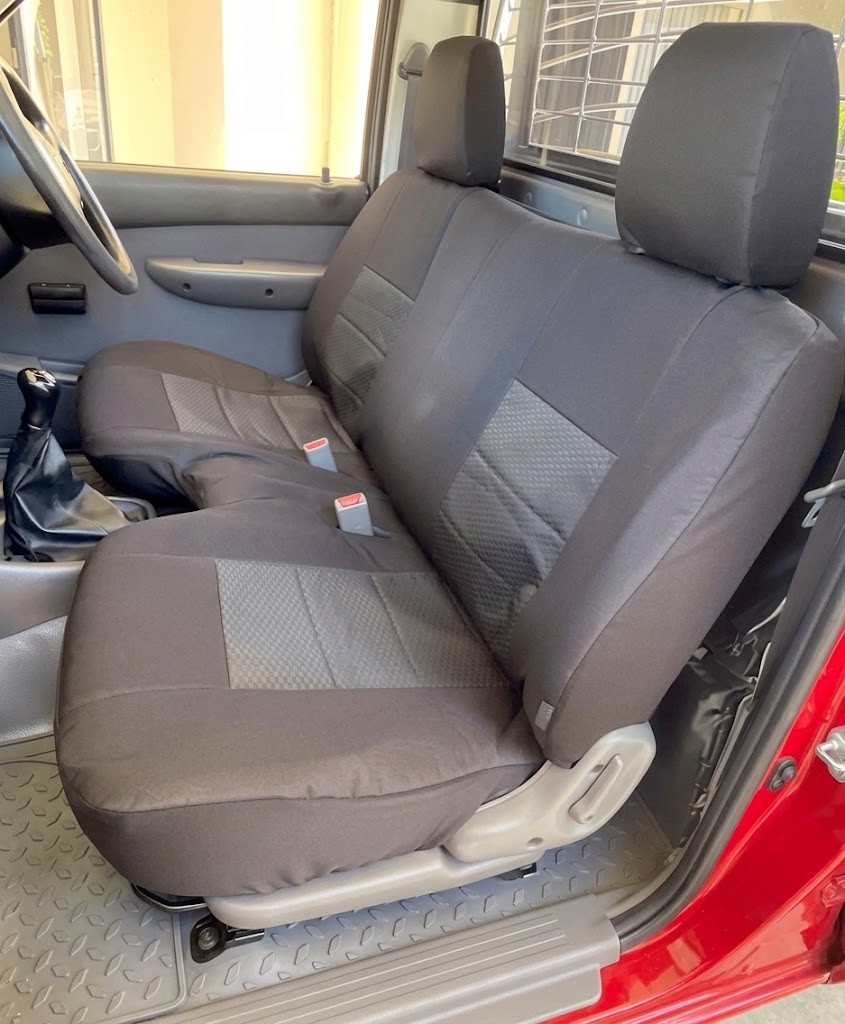 Holden Rodeo seat covers Seat covers fitted to a Holden Rodeo