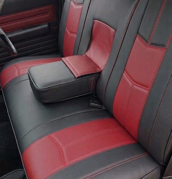 Holden Kingswood seat covers Seat covers fitted to a Holden Kingswood