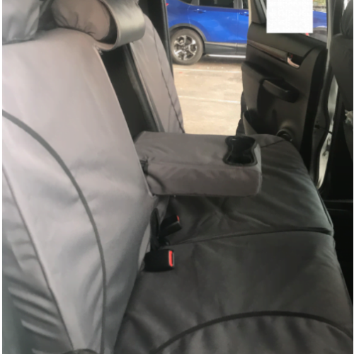 Poly Canvas seat covers fitted to a Toyota Hilux