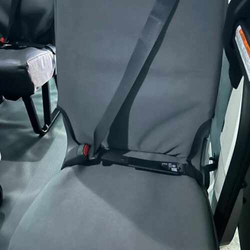 Toyota Hiace Poly Canvas seat covers Poly Canvas seat covers fitted to a Toyota Hiace