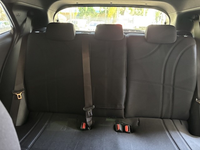 Neoprene seat covers fitted to a Toyota Corolla