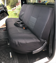 Ford F Series Waterproof Jacquard seat covers Waterproof Jacquard seat covers fitted to a Ford F Series
