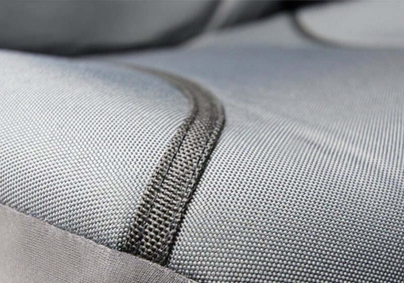 Poly Canvas seat covers fitted to a Mitsubishi Fuso Fighter