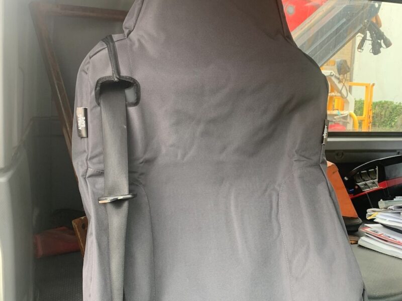 Poly Canvas seat covers fitted to a Isuzu F Series