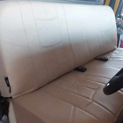 Leather Look seat covers fitted to a Holden Kingswood