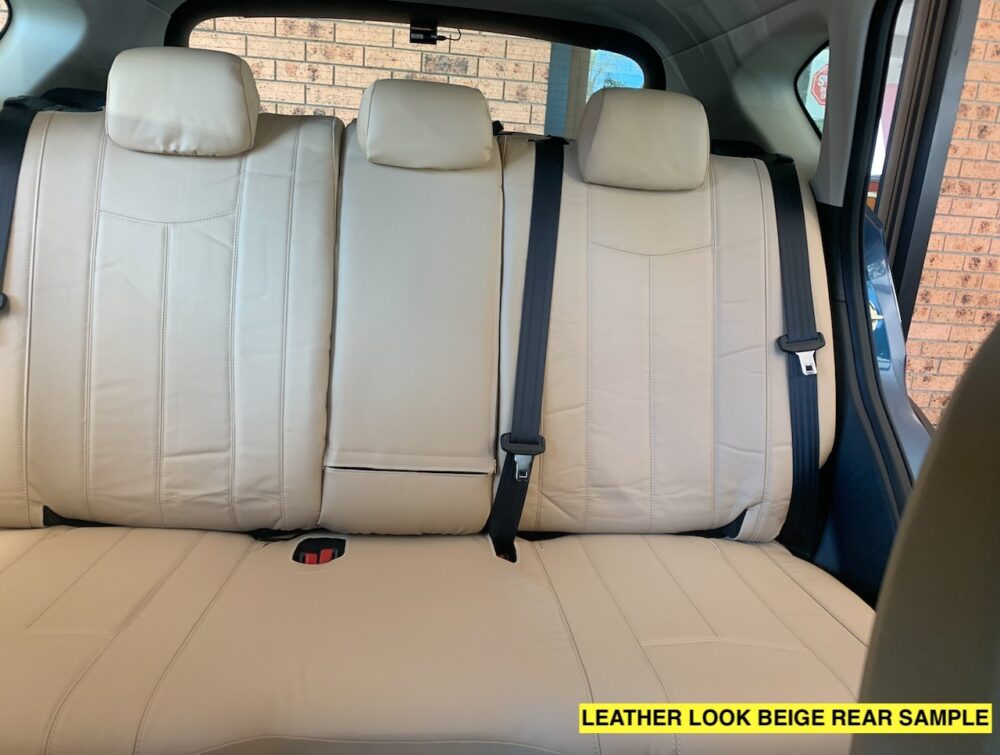 Leather Look seat covers fitted to a Mazda CX-5