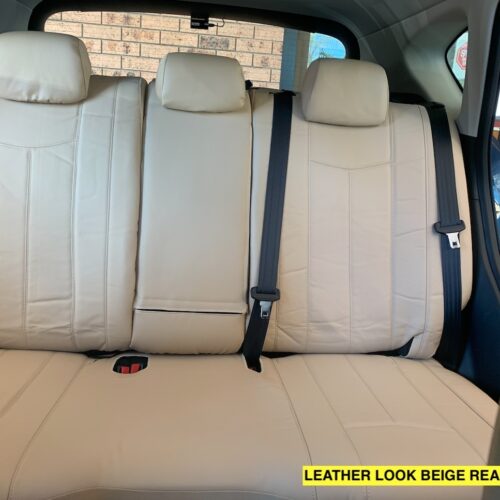 Leather Look seat covers fitted to a Mazda CX-5