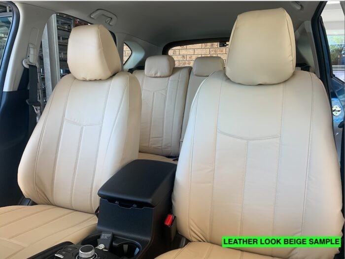 Leather Look seat covers fitted to a Volkswagen ID. Buzz