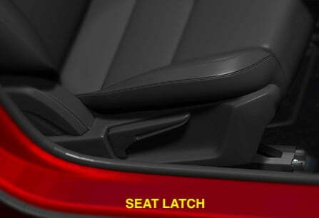 Mitsubishi Outlander seat covers Seat covers fitted to a Mitsubishi Outlander