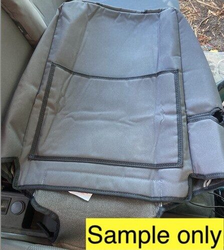 Toyota Landcruiser Ute Super Tough Canvas seat covers Super Tough Canvas seat covers fitted to a Toyota Landcruiser Ute