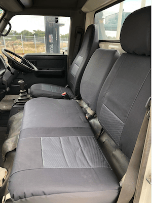 Iveco Daily Waterproof Jacquard seat covers Waterproof Jacquard seat covers fitted to a Iveco Daily