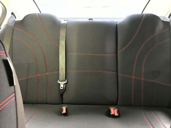 Seat covers fitted to a Holden Commodore Sedan