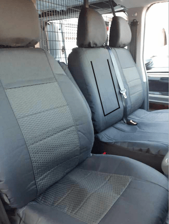 Iveco Daily Waterproof Jacquard seat covers Waterproof Jacquard seat covers fitted to a Iveco Daily