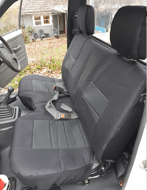 Nissan Navara Waterproof Jacquard seat covers Waterproof Jacquard seat covers fitted to a Nissan Navara