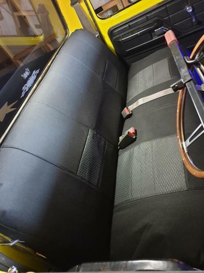 Ford F Series Waterproof Jacquard seat covers Waterproof Jacquard seat covers fitted to a Ford F Series