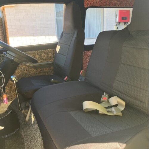 Daihatsu Delta Waterproof Jacquard seat covers Waterproof Jacquard seat covers fitted to a Daihatsu Delta