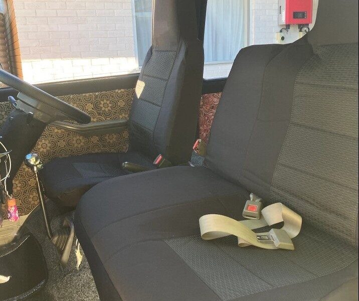 Daihatsu Delta Waterproof Jacquard seat covers Waterproof Jacquard seat covers fitted to a Daihatsu Delta