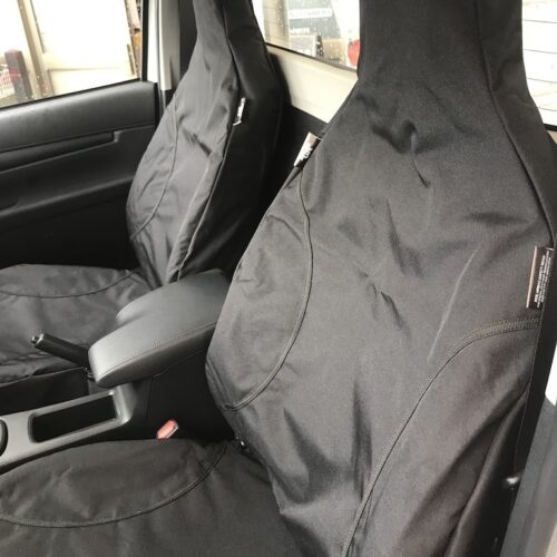 Poly Canvas seat covers fitted to a Toyota Hilux