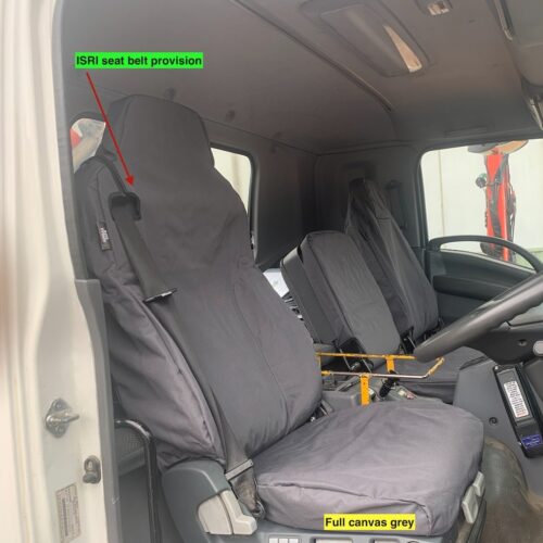 Isuzu F Series Poly Canvas seat covers Poly Canvas seat covers fitted to a Isuzu F Series