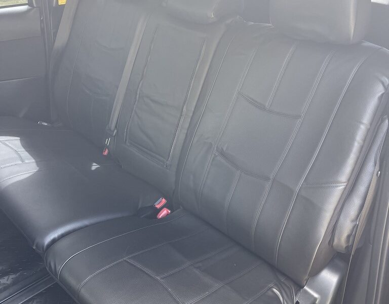 Toyota Estima seat covers Seat covers fitted to a Toyota Estima