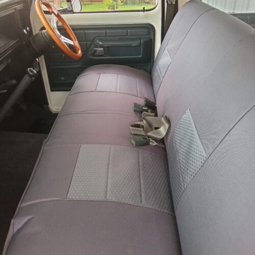 Holden Kingswood seat covers Seat covers fitted to a Holden Kingswood