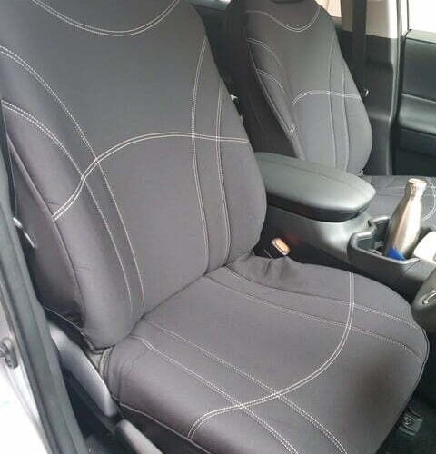Kia Carnival Neoprene seat covers Neoprene seat covers fitted to a Kia Carnival