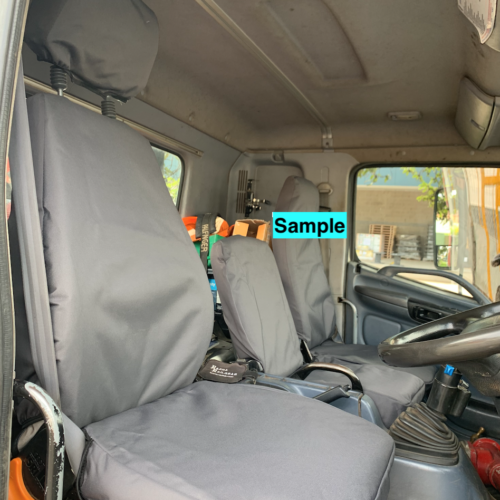 Isuzu F Series Poly Canvas seat covers Poly Canvas seat covers fitted to a Isuzu F Series