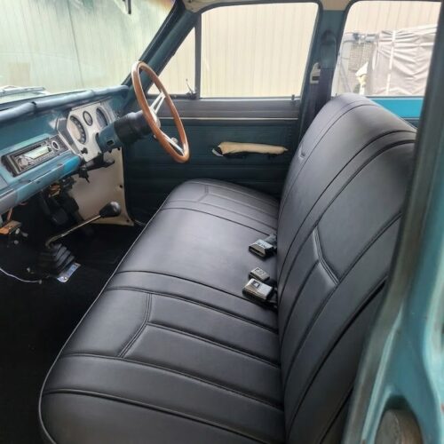 Holden Rodeo Leather Look seat covers Leather Look seat covers fitted to a Holden Rodeo