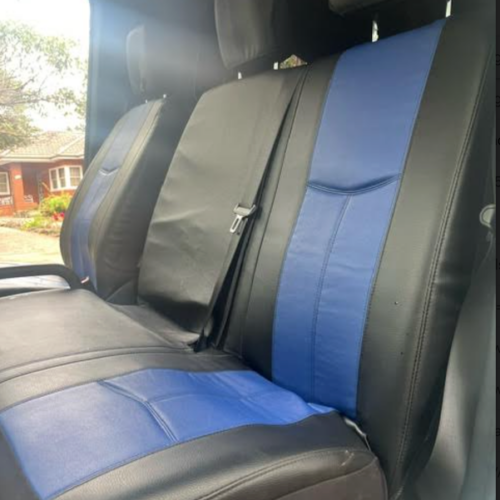Peugeot Partner Leather Look seat covers Leather Look seat covers fitted to a Peugeot Partner