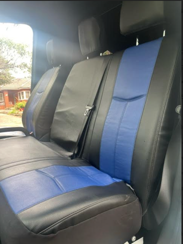 Peugeot Partner Leather Look seat covers Leather Look seat covers fitted to a Peugeot Partner