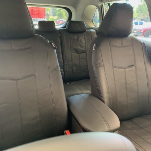 Leather Look seat covers fitted to a Suzuki Jimny
