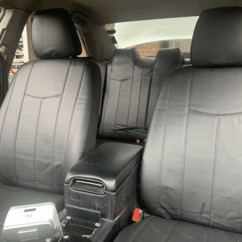 Leather Look seat covers fitted to a Toyota Camry