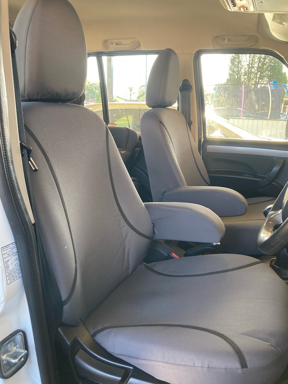 LDV Deliver 9 Poly Canvas seat covers Poly Canvas seat covers fitted to a LDV Deliver 9