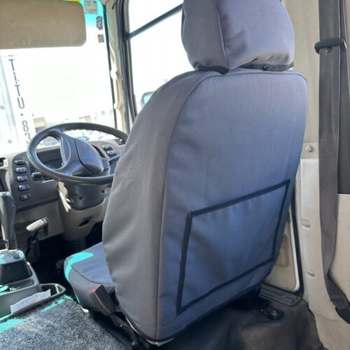 Nissan UD seat covers Seat covers fitted to a Nissan UD
