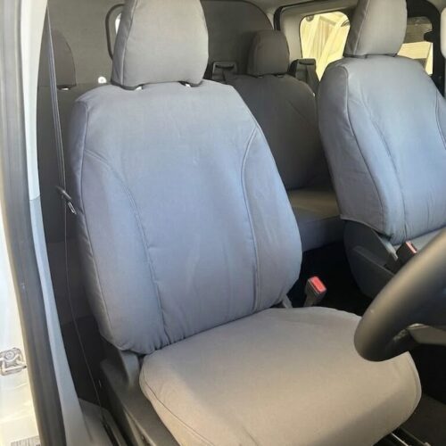Toyota Landcruiser Ute Super Tough Canvas seat covers Super Tough Canvas seat covers fitted to a Toyota Landcruiser Ute