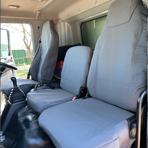 Nissan UD Super Tough Canvas seat covers Super Tough Canvas seat covers fitted to a Nissan UD
